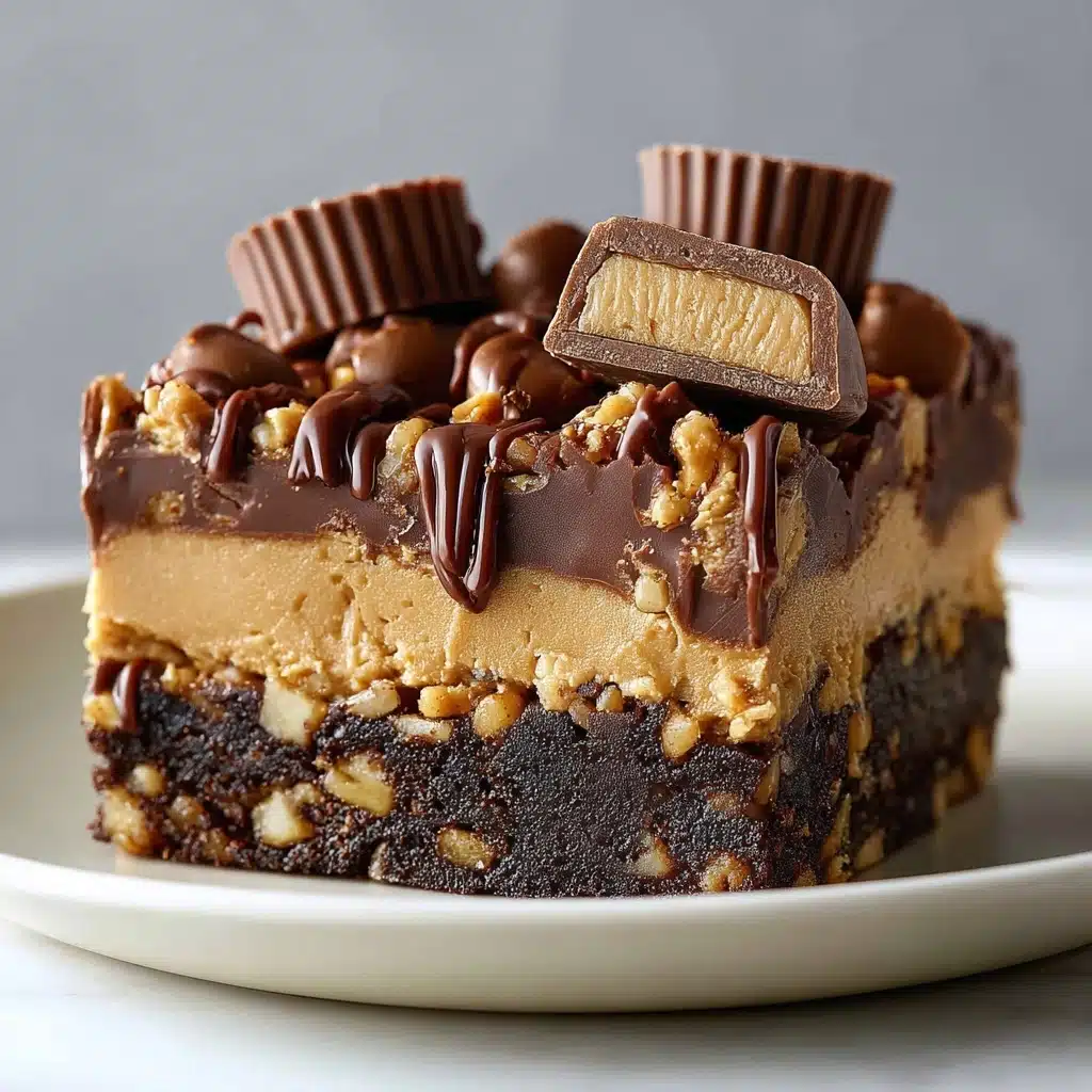 bowl peanut butter cup dump cake delight devours time Recipe