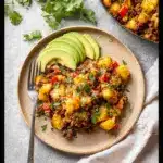 Mexican Ground Beef and Potato Skillet Recipe