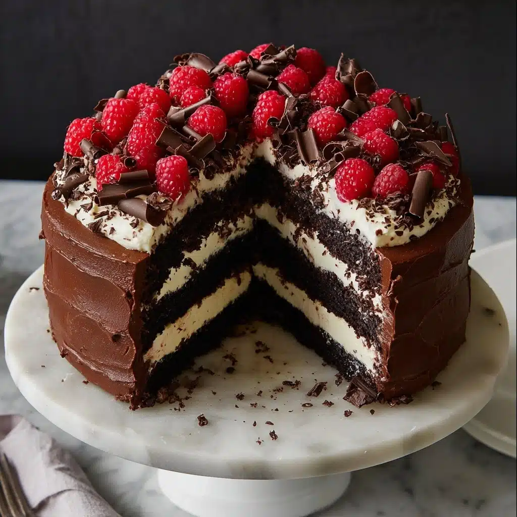 Chocolate Raspberry Cake Recipe - Recipe Image