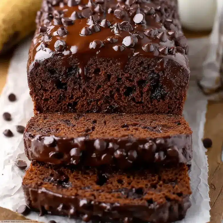 Chocolate Banana Bread Recipe