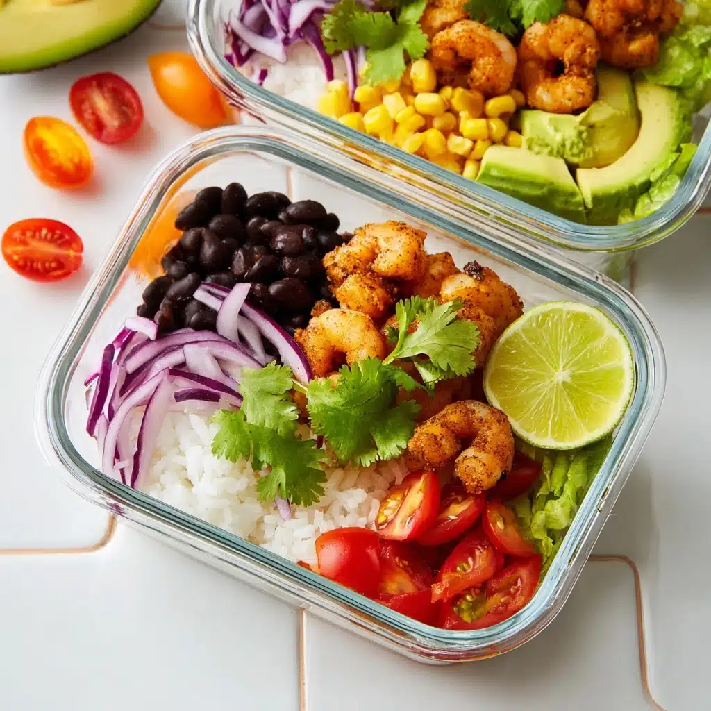 Shrimp taco rice bowl Recipe
