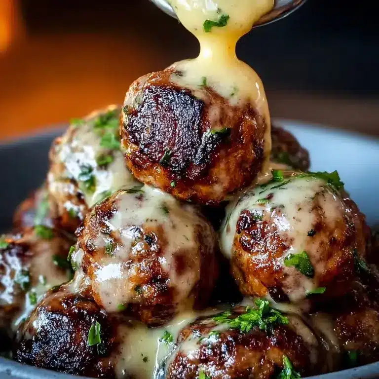 Korean BBQ Meatballs with Spicy Mayo Dip Recipe