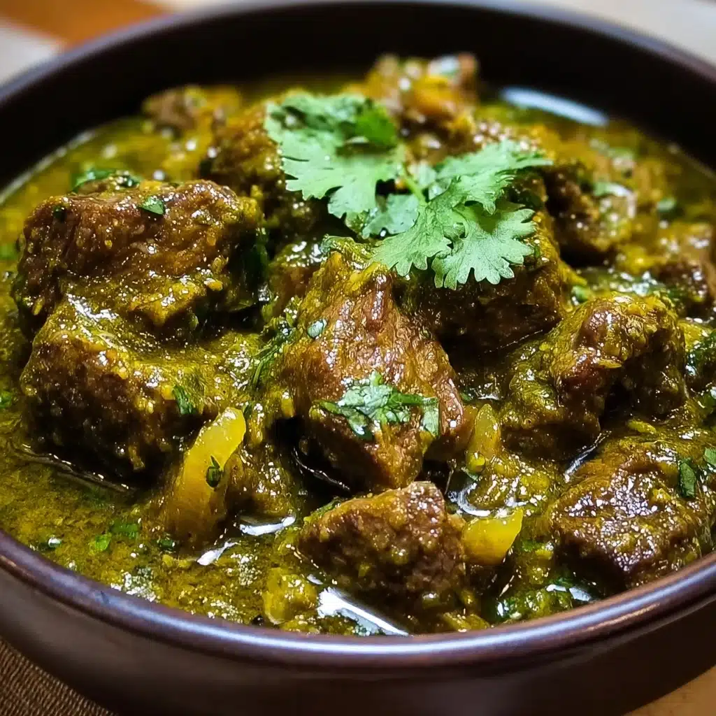 Mexican Beef Chile Verde Recipe is a must-try dish! Recipe