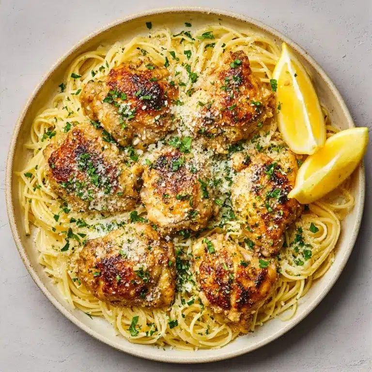 Garlic Butter Chicken Pasta Recipe