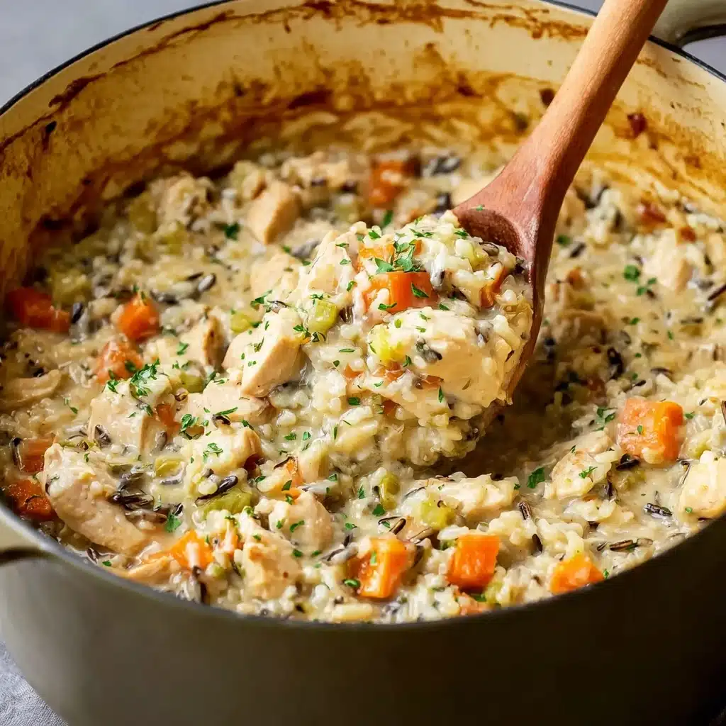Chicken Wild Rice Casserole Recipe - Recipe Image