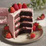 Strawberry Chocolate Cake Recipe