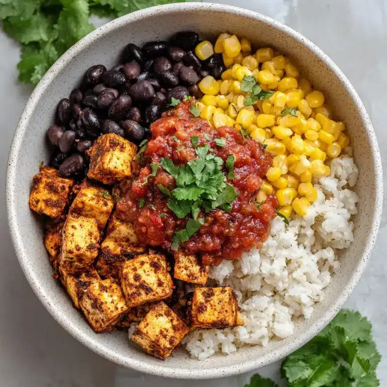 Mexican Tofu Burrito Bowl Recipe