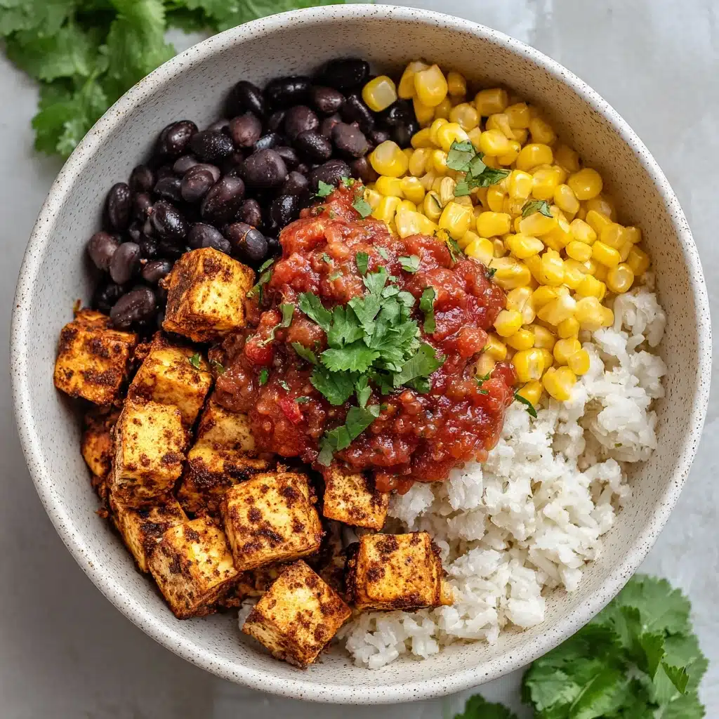 Mexican Tofu Burrito Bowl Recipe - Recipe Image