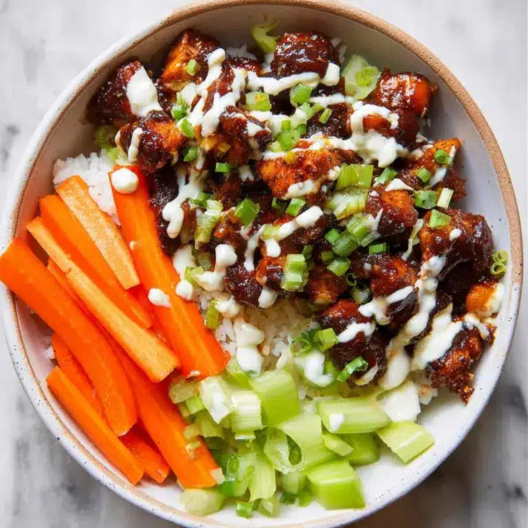 Crispy Buffalo Chicken Bowls Recipe