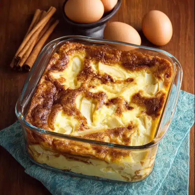 Apple Cinnamon Cottage Cheese Bake Recipe