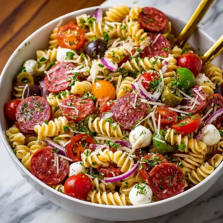 Quick Italian Pasta Salad (with 1 Secret Ingredient) Recipe