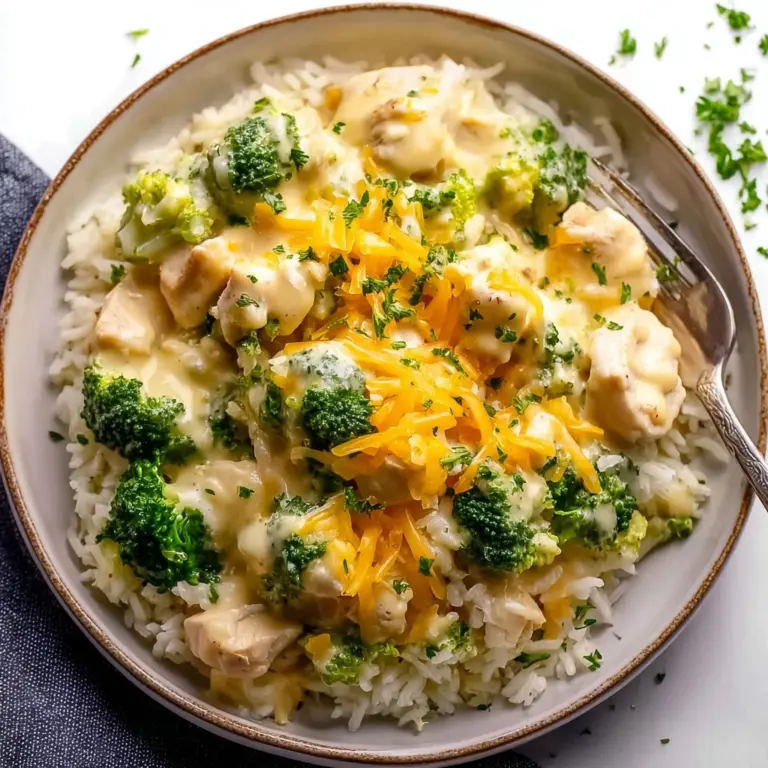 Creamy Broccoli Cheddar Chicken Delight Recipe