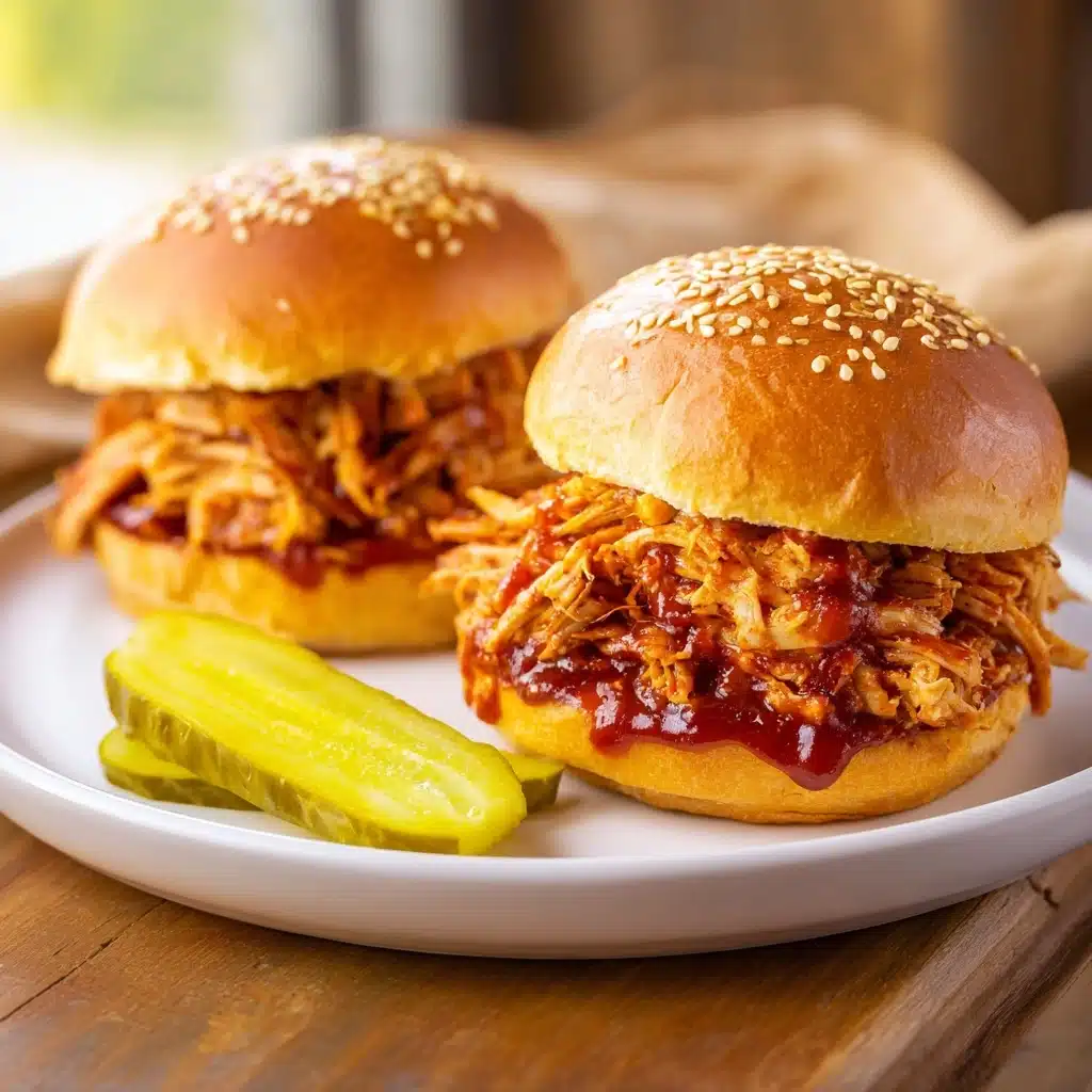 Crockpot Cherry Cola Pulled Chicken Recipe