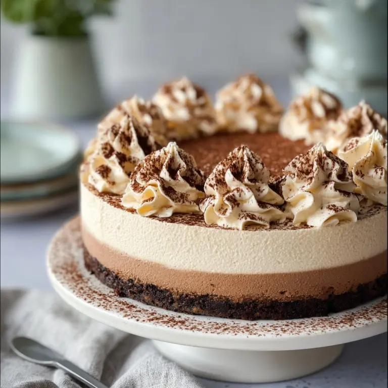 Decadent Tiramisu Cheesecake Recipe