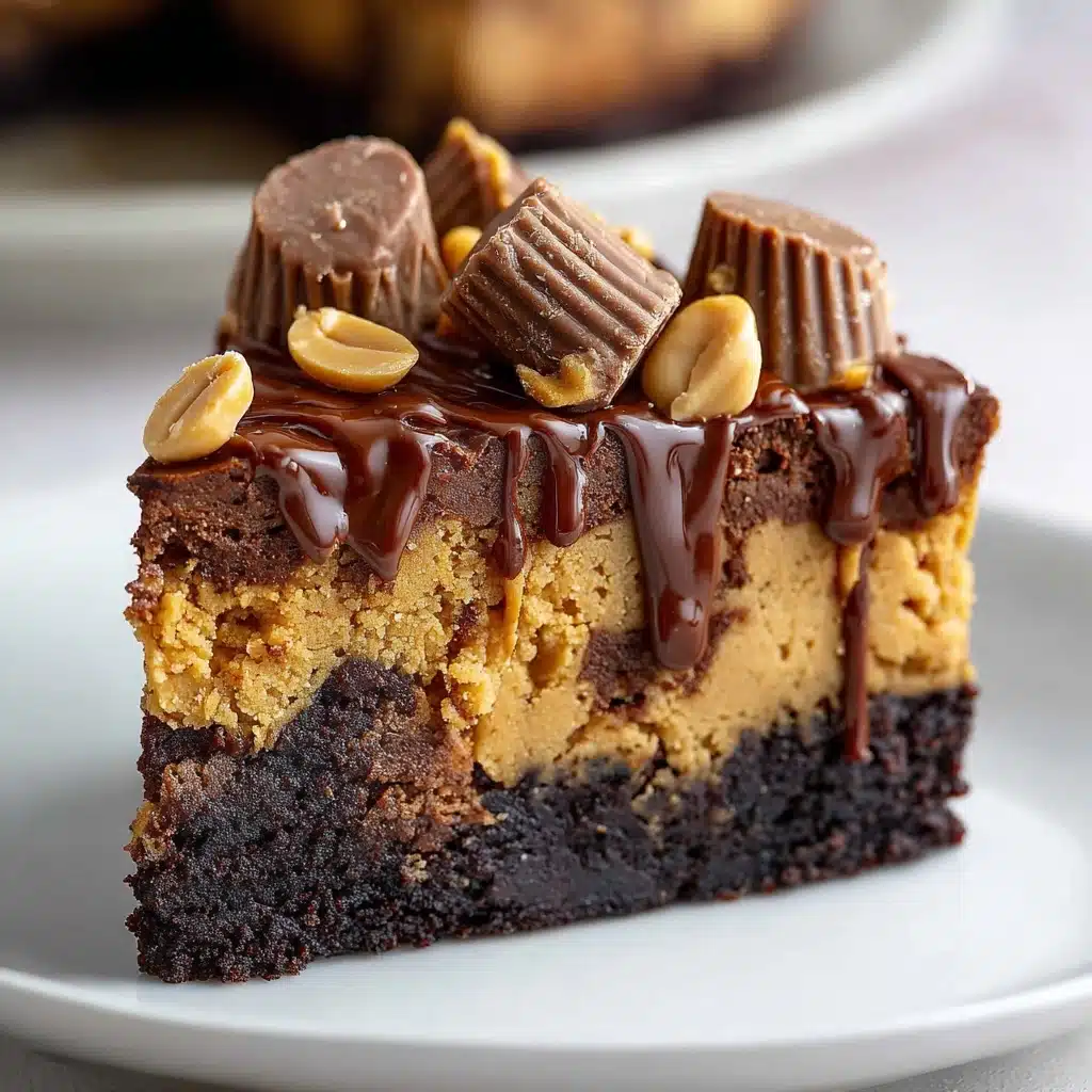 bowl peanut butter cup dump cake delight devours time Recipe - Recipe Image