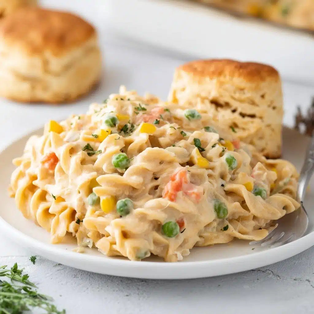 Easy Chicken Pot Pie Casserole Recipe