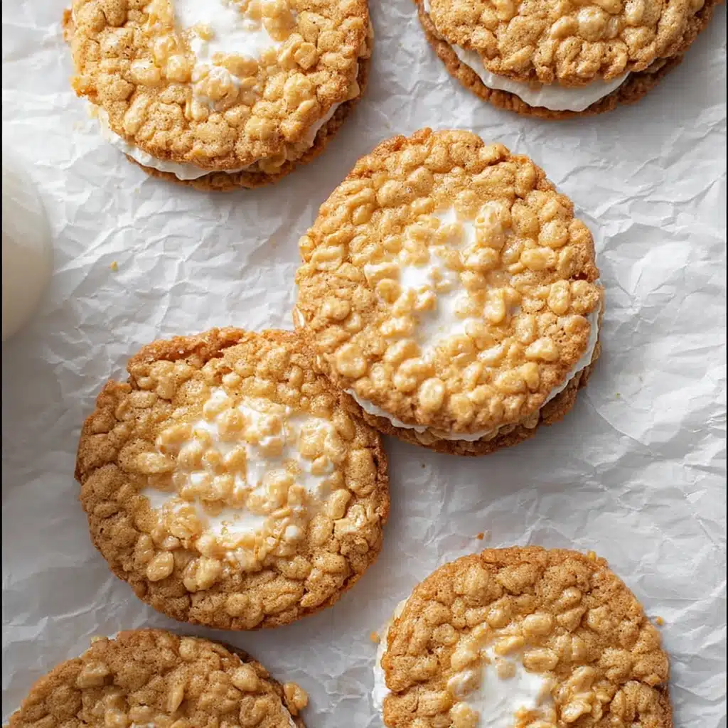 Rice Krispie Treat Cookies Recipe - Recipe Image