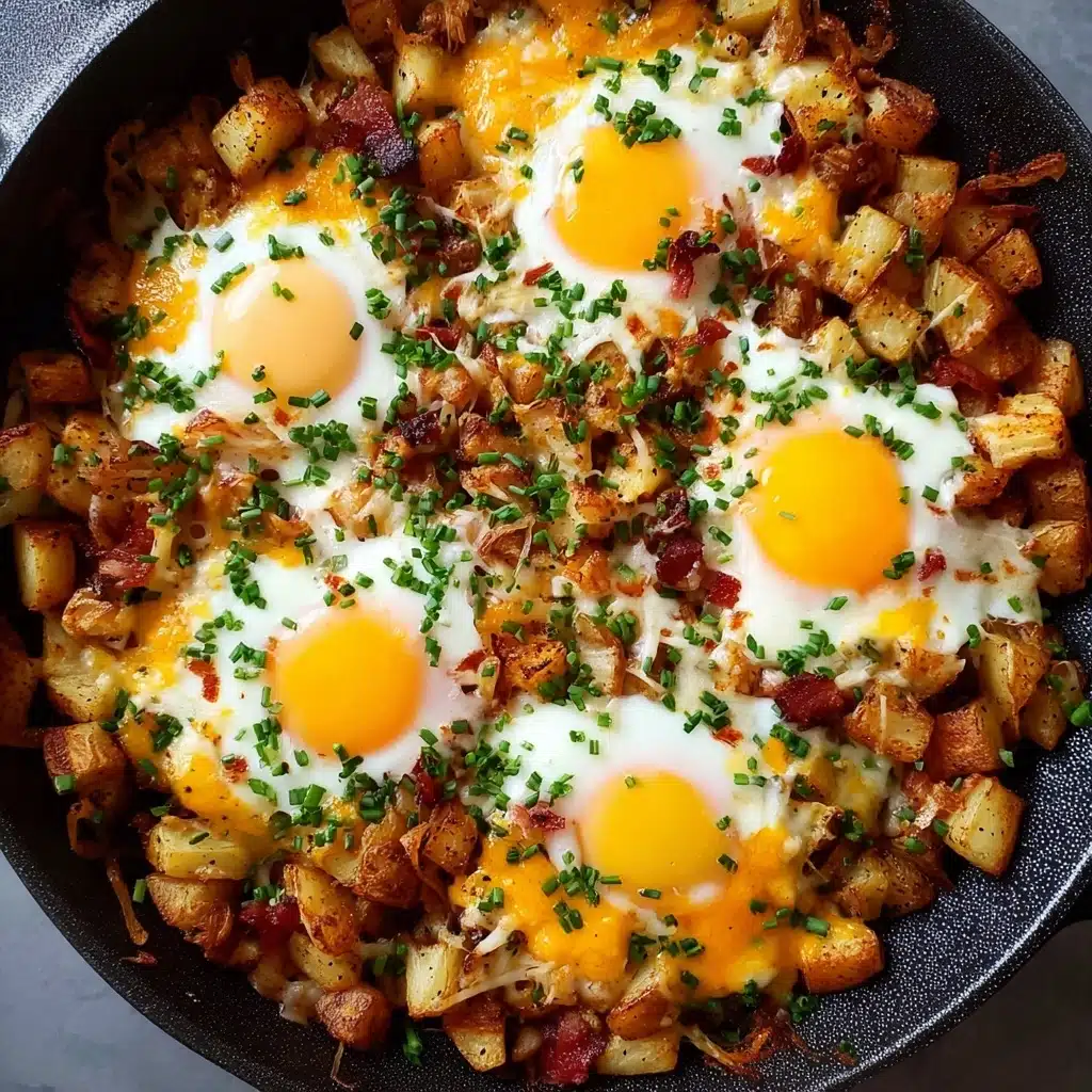 Bacon, Egg, and Potato Hash Recipe - Recipe Image