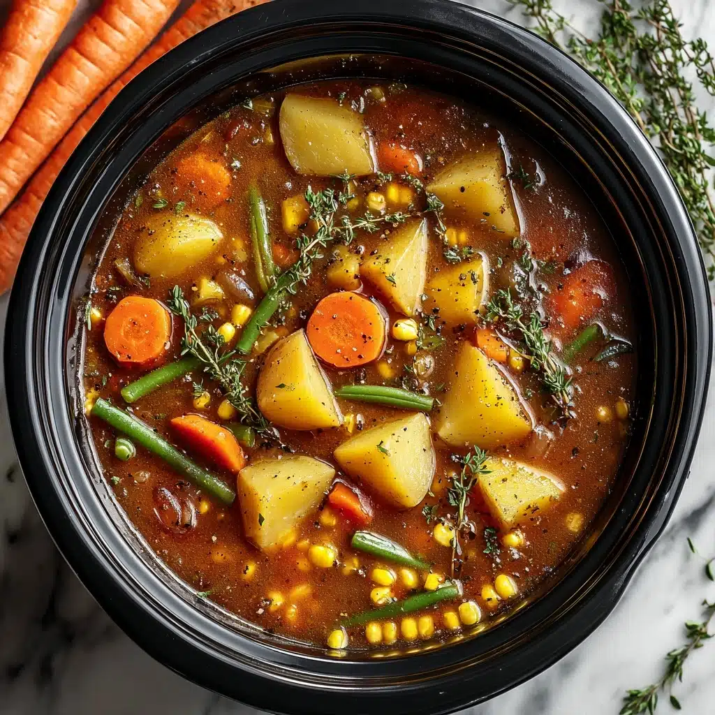 Hearty Vegetable Stew, Recipe