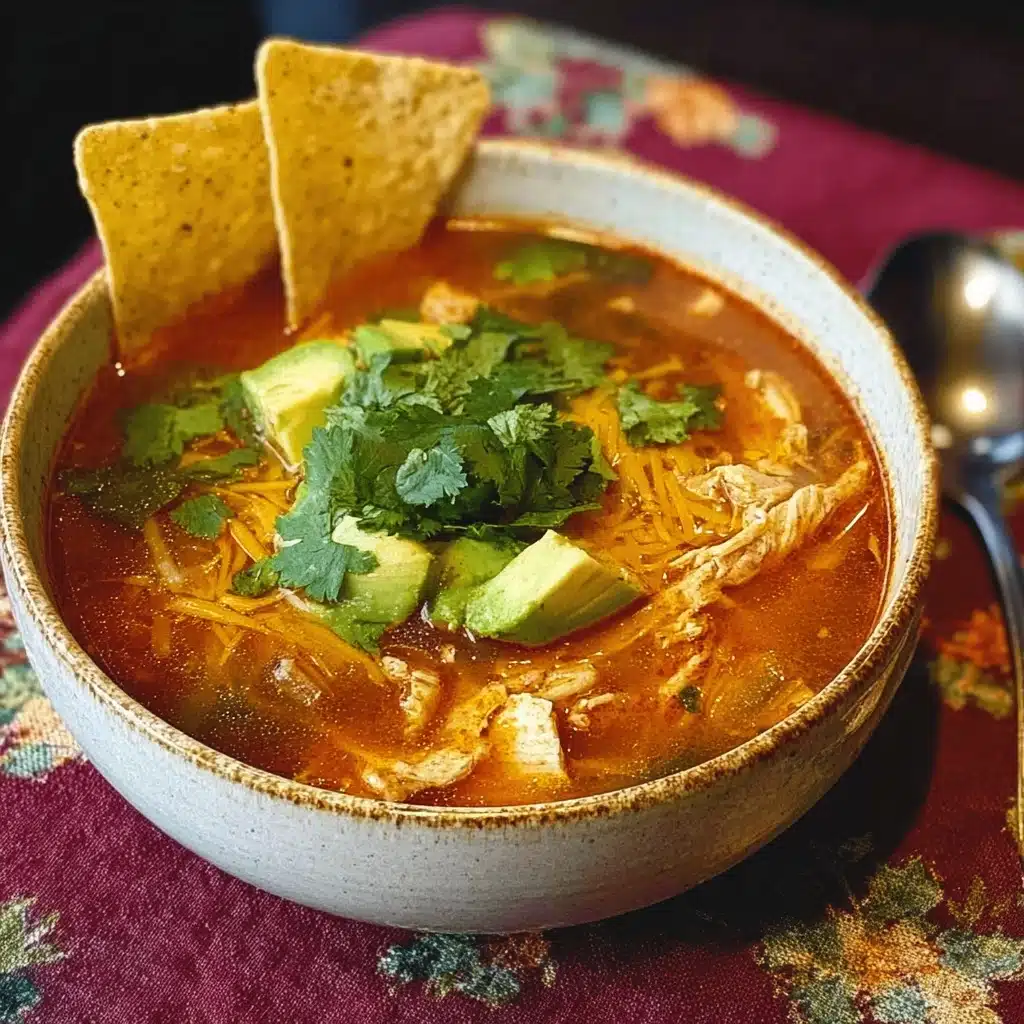 Mexican Chicken Soup Recipe - Recipe Image