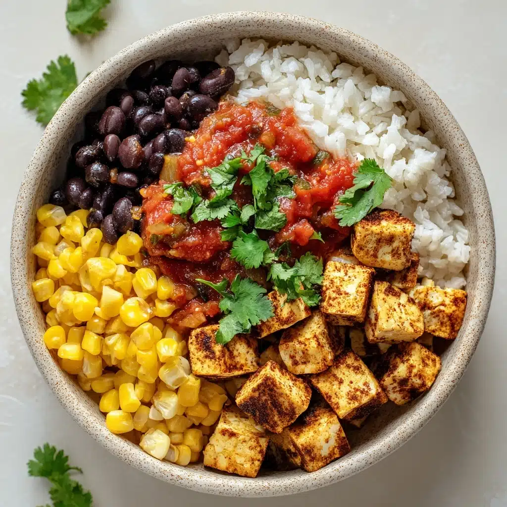 Mexican Tofu Burrito Bowl Recipe - Recipe Image