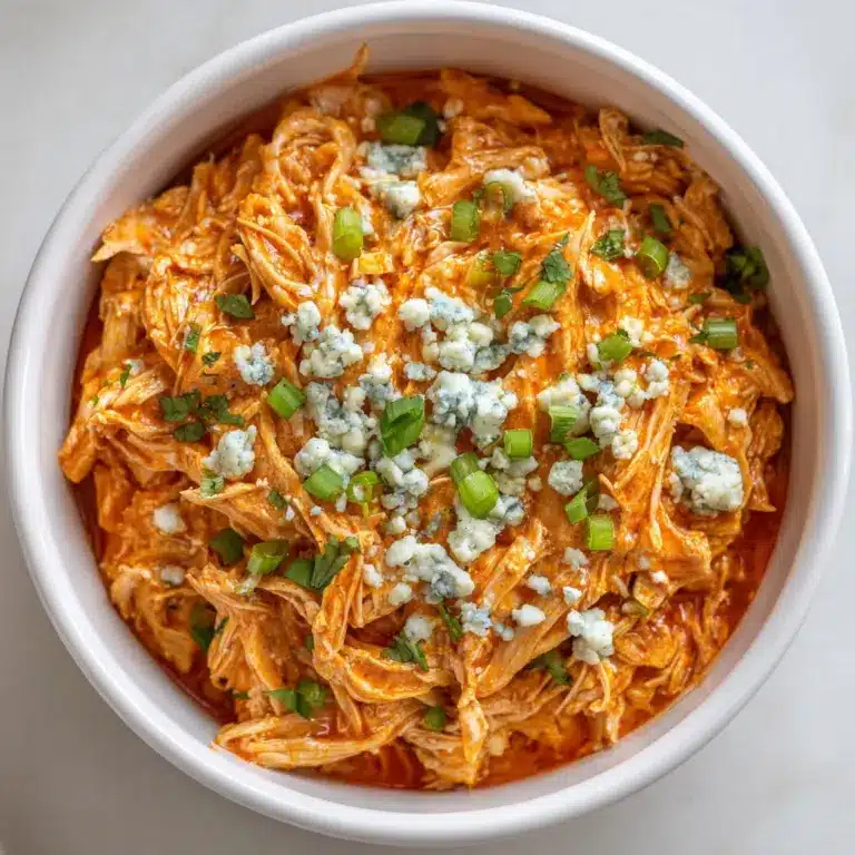 Crockpot Shredded Buffalo Chicken Recipe
