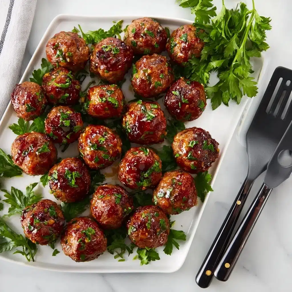 Sweet Chili Meatballs Crockpot Recipe - Recipe Image