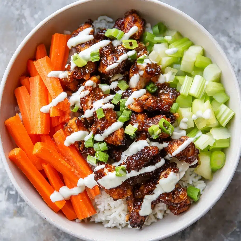 Crispy Buffalo Chicken Bowls Recipe - Recipe Image
