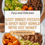 Cottage Cheese Ground Beef & Hot Honey Bowls Recipe