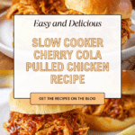 Crockpot Cherry Cola Pulled Chicken Recipe