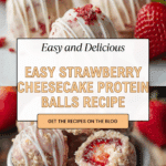 Delicious Strawberry Cheesecake Protein Balls Recipe