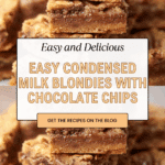 Condensed Milk Blondies Recipe