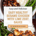 Healthy Sesame Chicken Recipe