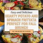 Frittata with Potatoes, Red Peppers, and Spinach Recipe