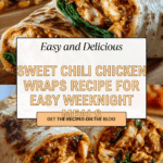 Sweet Chili Chicken Wraps Recipe