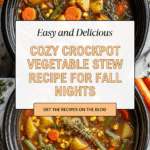 Hearty Vegetable Stew, Recipe
