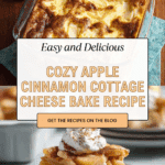 Apple Cinnamon Cottage Cheese Bake Recipe