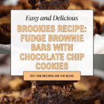 Brookies (Chocolate Chip Cookie + Brownie Bars) Recipe