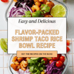 Shrimp taco rice bowl Recipe