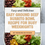 Ground Beef Burrito Bowl Recipe