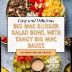 Big Mac Burger Salad Bowl Recipe