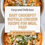 Crockpot Shredded Buffalo Chicken Recipe