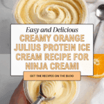 Ninja Creami Orange Julius Protein Ice Cream Recipe