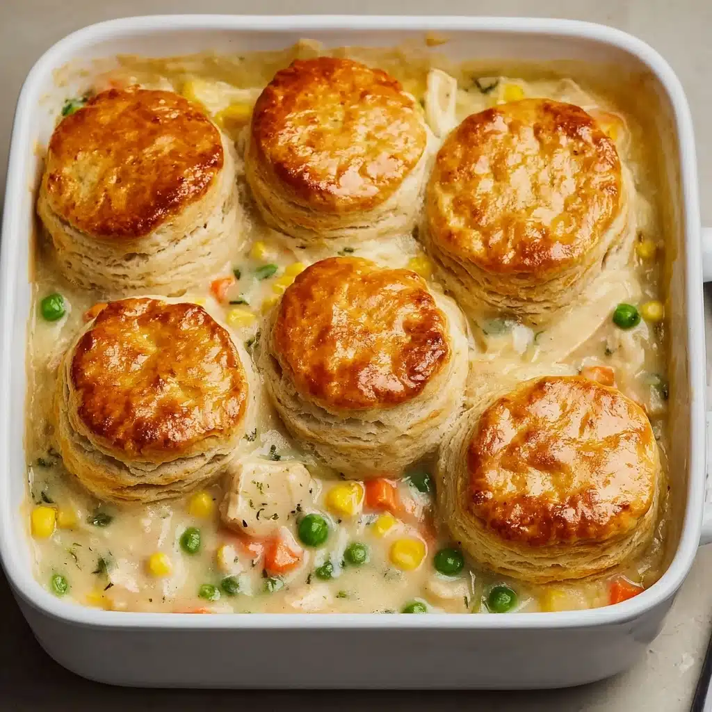 Easy Homemade Chicken Pot Pie Casserole Recipe