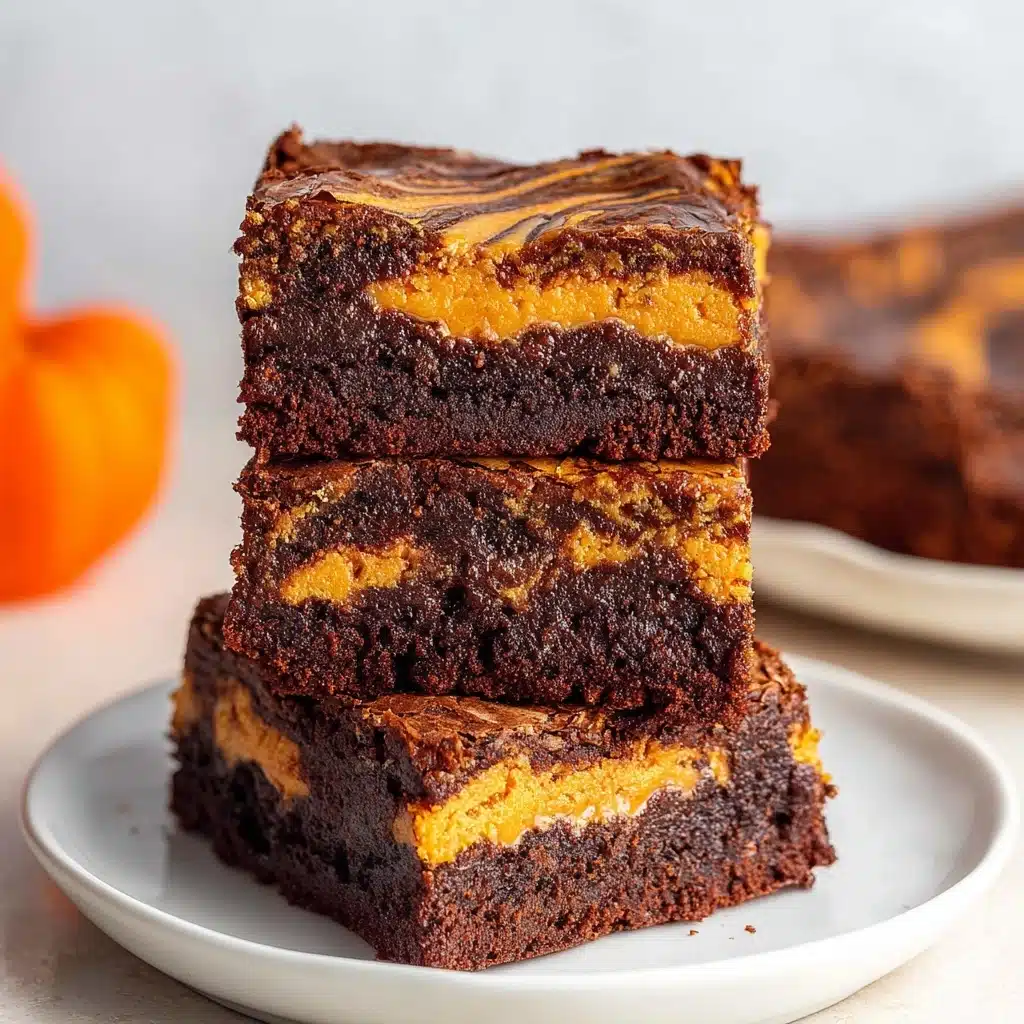 Pumpkin Brownies Recipe - Recipe Image