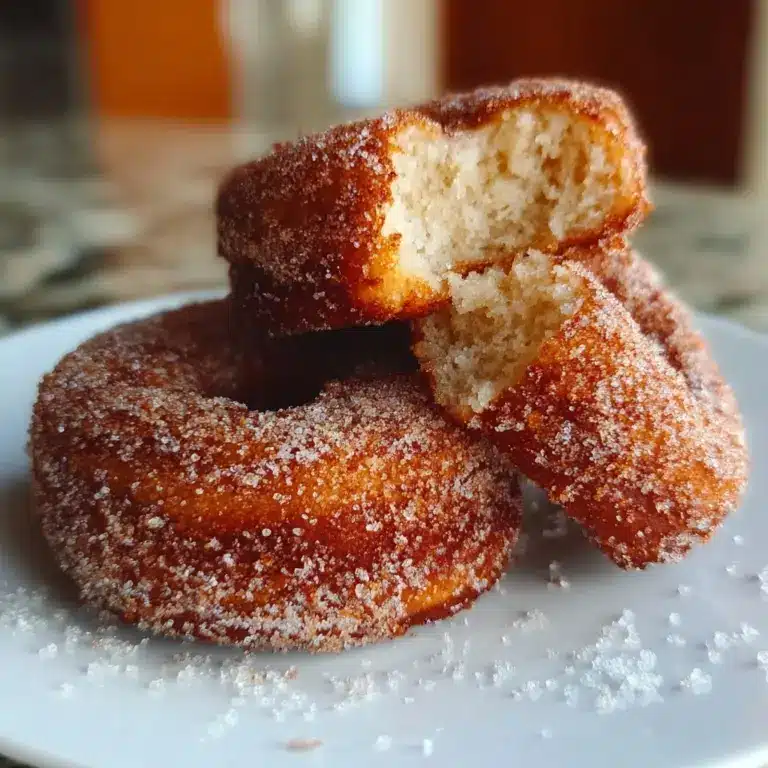 Irresistible Apple Cider Donuts With Cinnamon Sugar Crust Recipe