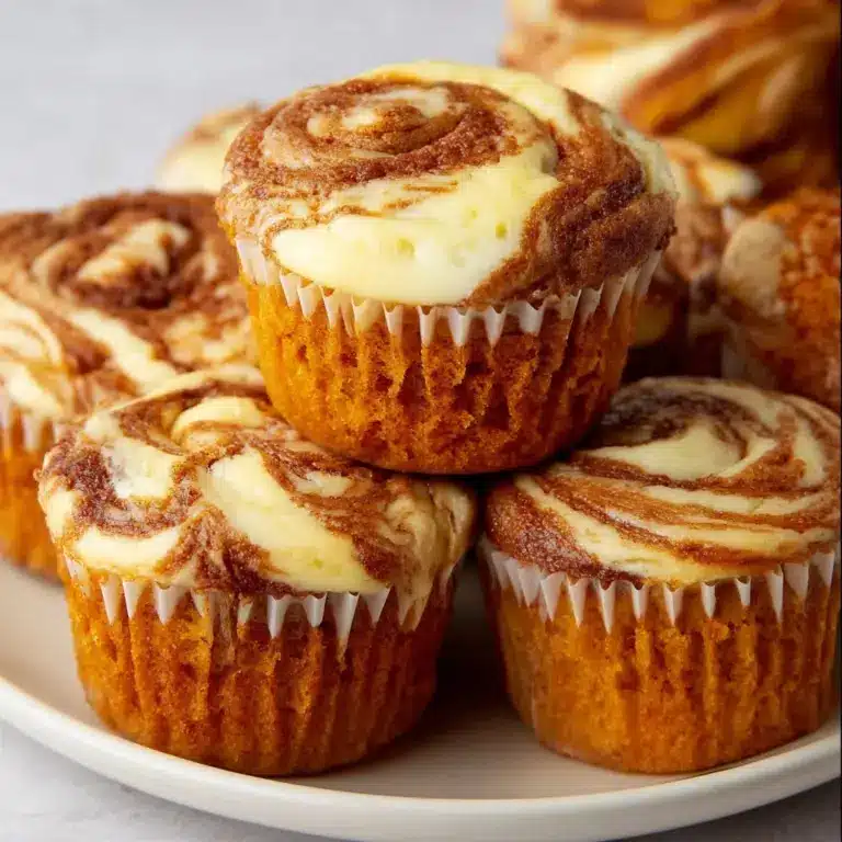 Pumpkin Cream Cheese Swirl Muffins Recipe