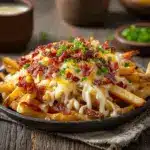 1 lb (450g) frozen French fries (or homemade fries) Recipe