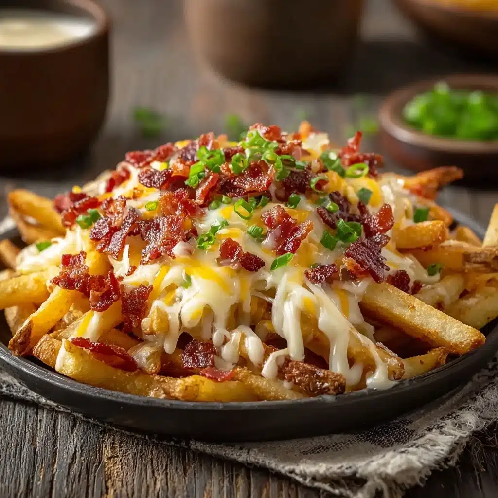 1 lb (450g) frozen French fries (or homemade fries) Recipe