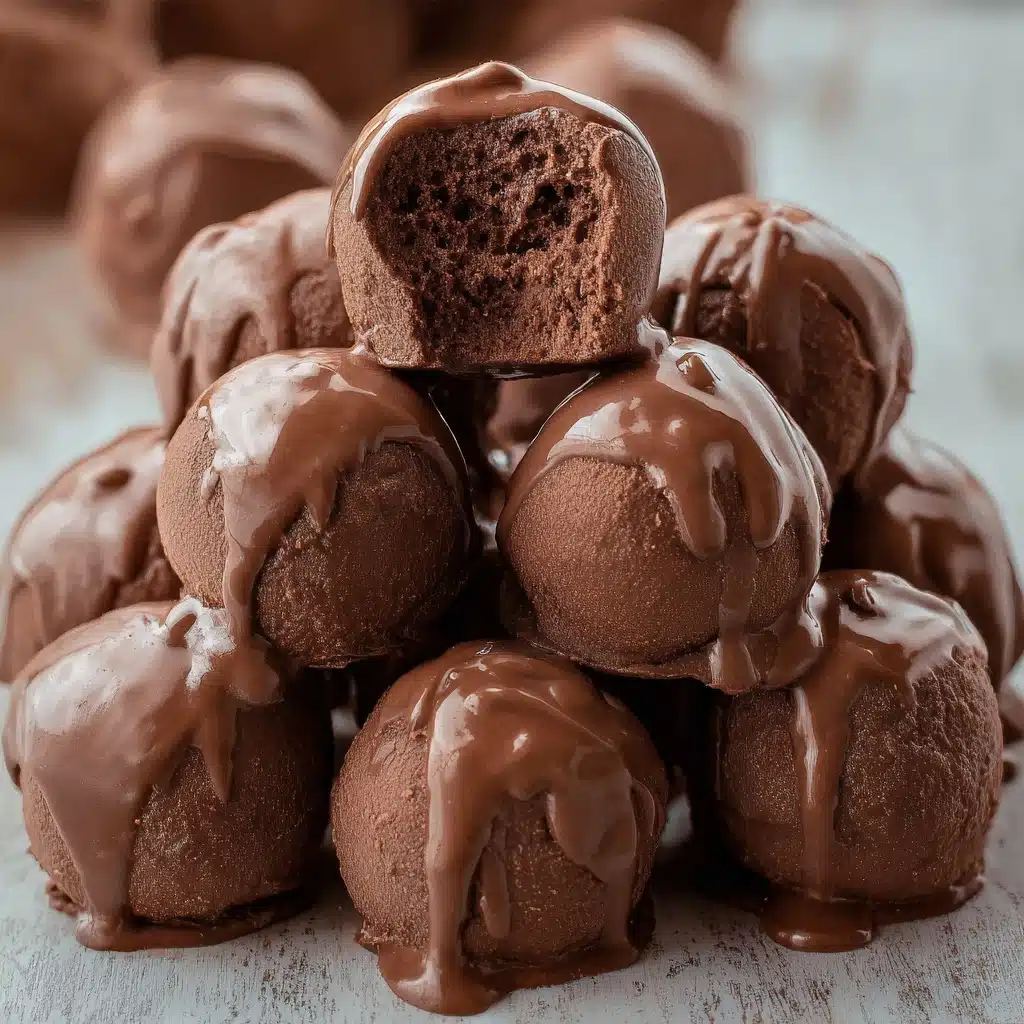No-Bake Cottage Cheese Brownie Batter Protein Bites Recipe - Recipe Image